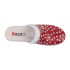 Odpružená zdravotná obuv MED10 - Červená s bodkami